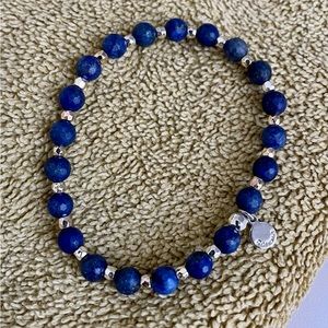 Gorjana blue power stone stretch bracelet